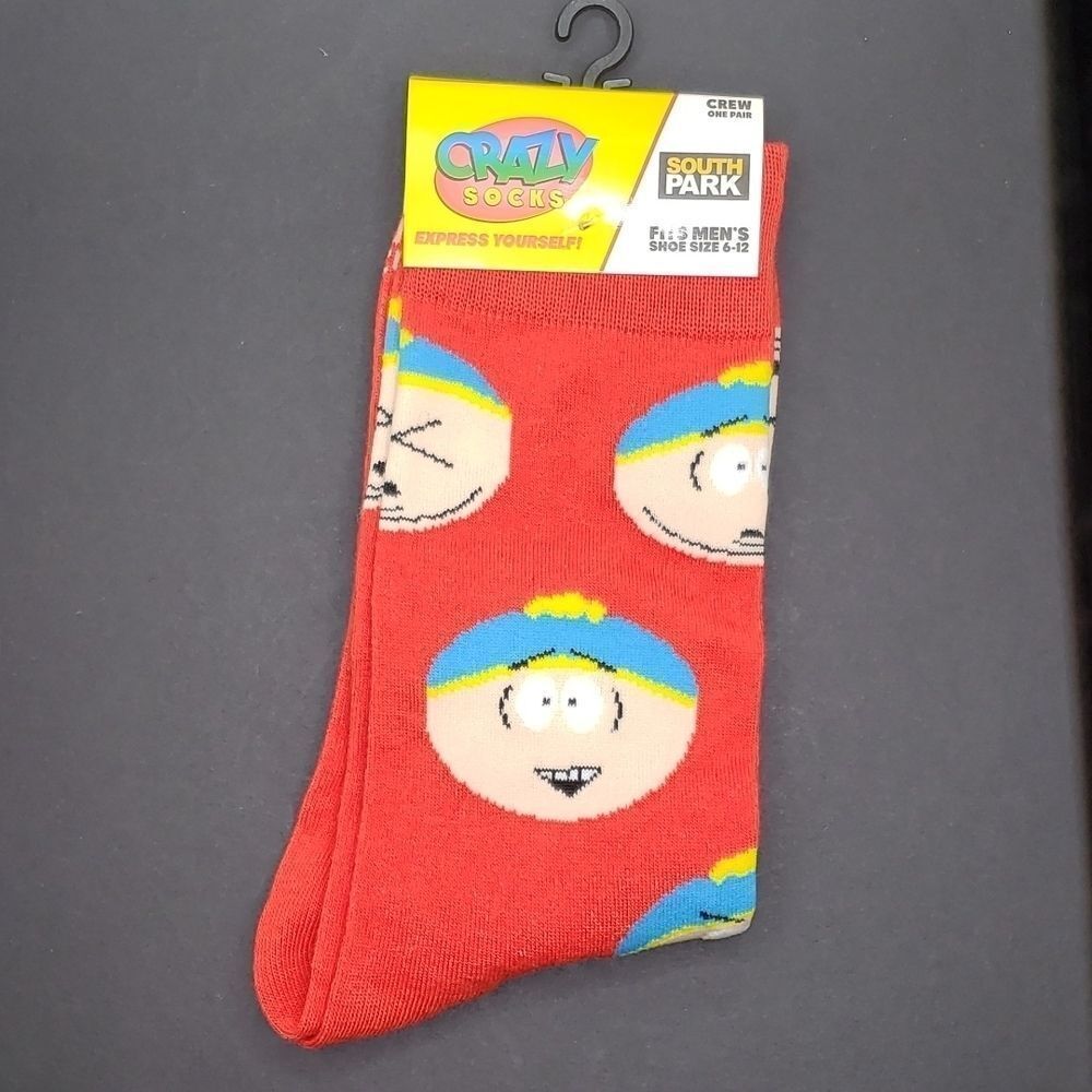 CARTMAN South Park crew socks